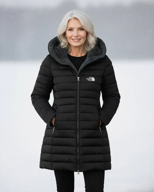 [SALDI] Cappotto trapuntato impermeabile foderato in pile