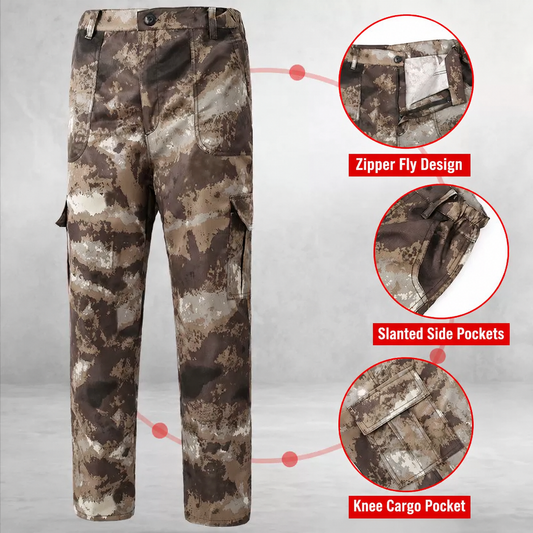 【SALDI ULTIMO GIORNO】Pantaloni cargo mimetici pratici da uomo